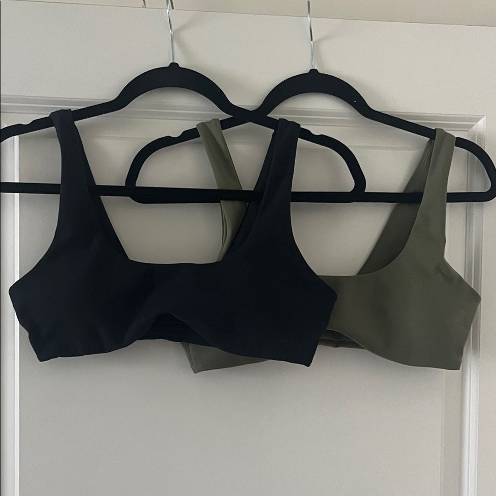 Wave Bra Scoop Front Sports Bra - Black - Picture 4 of 5